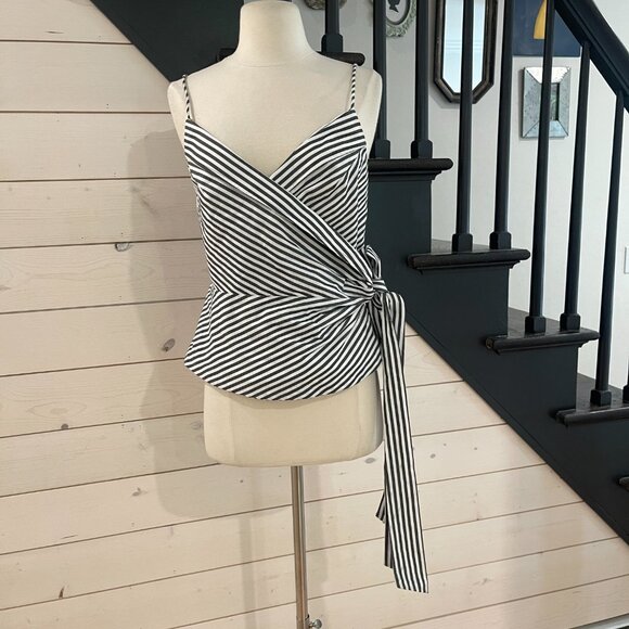 01 Anthropologie Maeve Wrap V Neck Tank NWOT Large - Picture 6 of 8